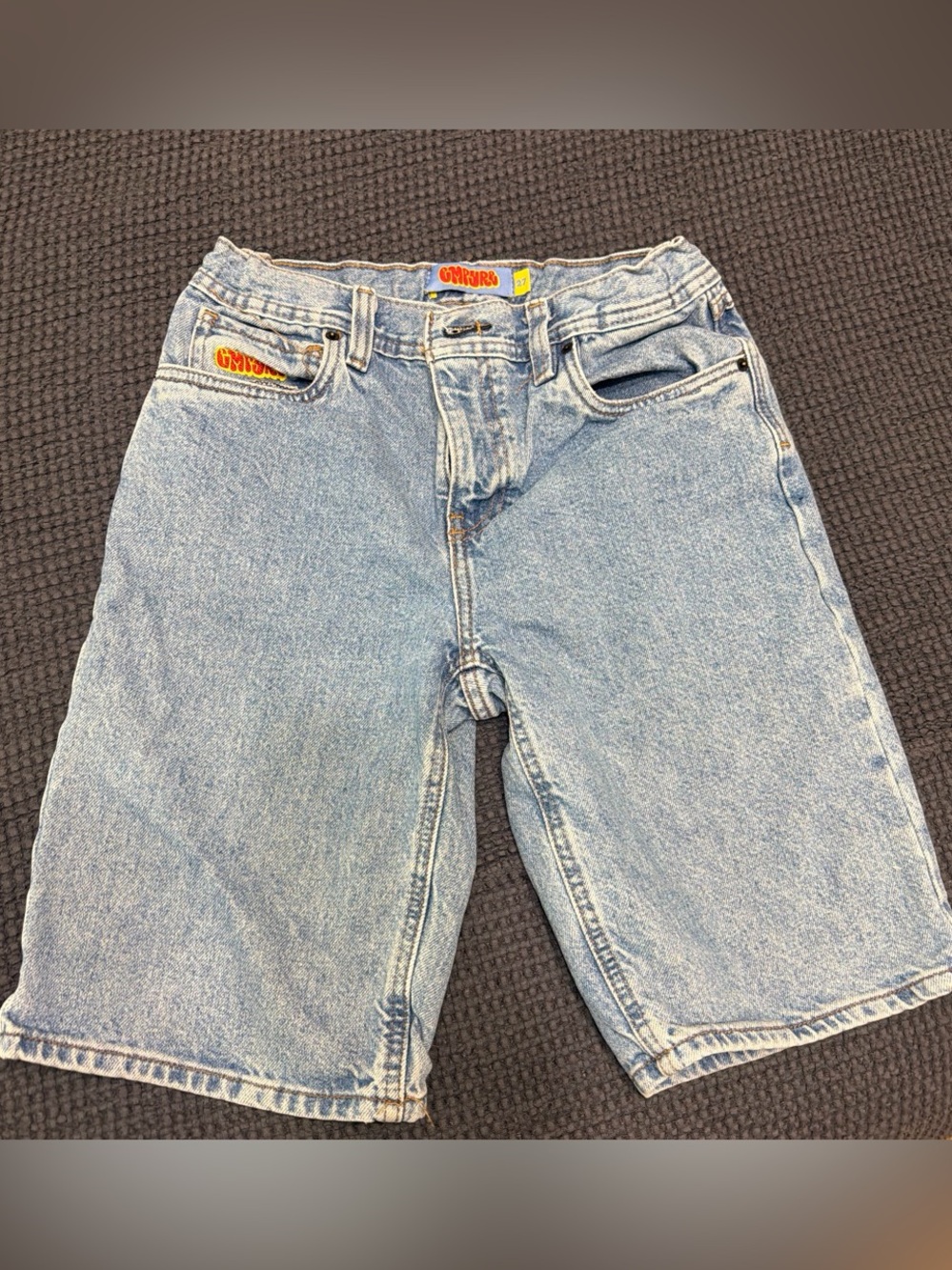 Empyre Light Blue Denim Jean Shorts